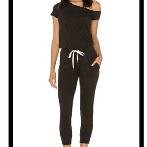 philanthropy women's jumper Size xs casual night black romper black short sleeve